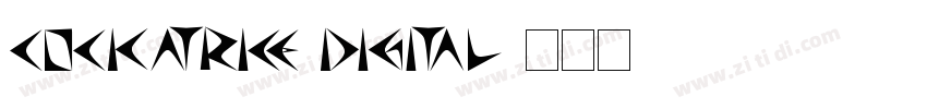 Cockatrice Digital字体转换